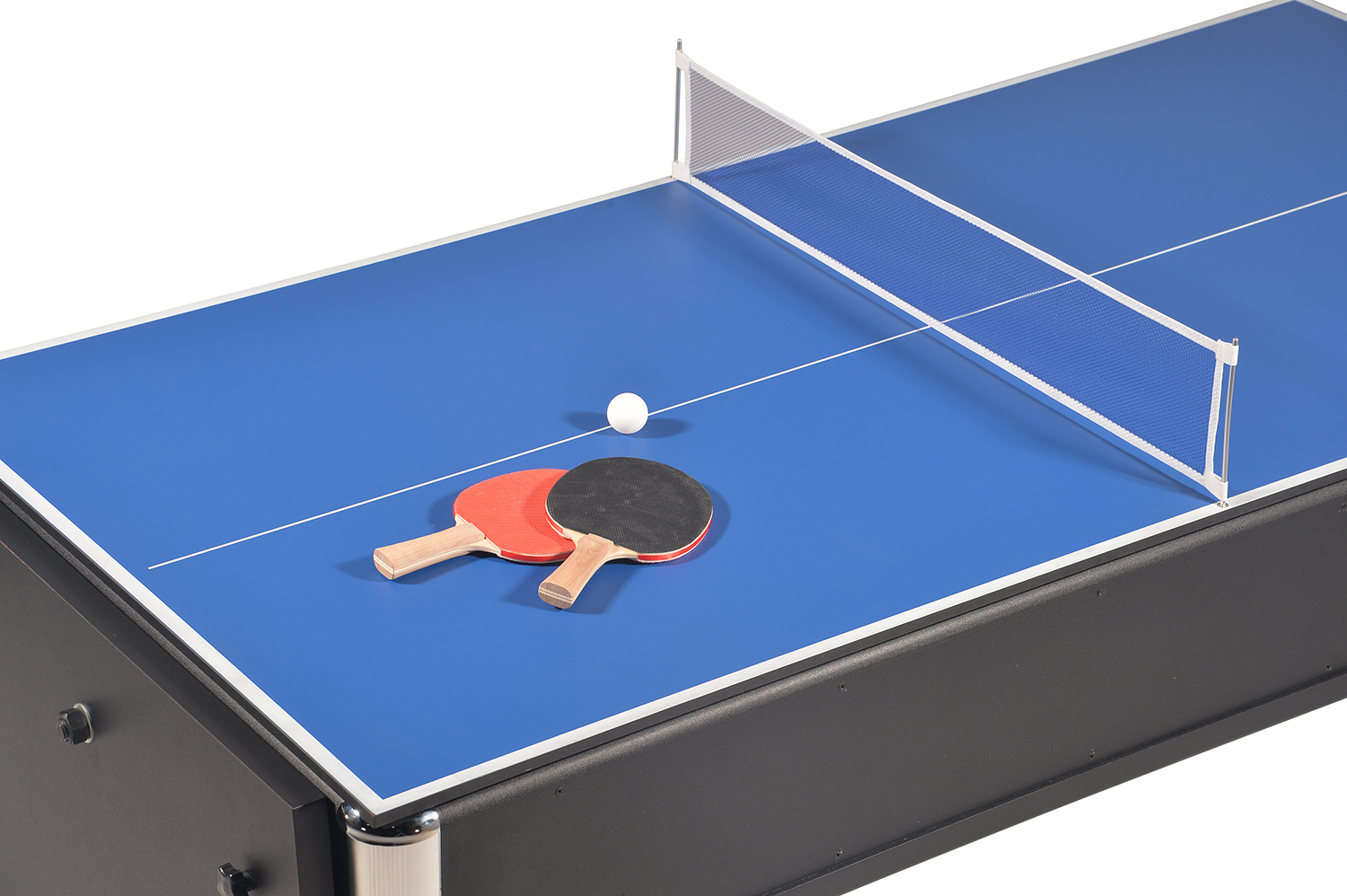 Table de Jeux 4en1 pliable Air Hockey Ping Pong Billard avec